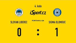 FC Slovan Liberec vs Sk Sigma Olomouc 4kolo Het liga [upl. by Margetts]