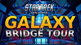 Star Trek Online  Galaxy 2368 Bridge Tour [upl. by Almond]