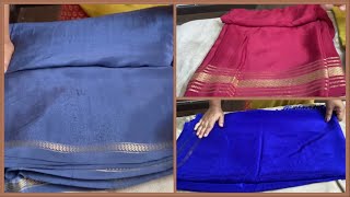 V8 Mysore Silk Saree Collection🥻ಜೊತೆಗೆ Mix and Match Blouses 😍 [upl. by Zara]