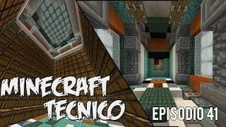 MINECRAFT TECNICO 111 Ep41  almacén del reactor marino y puerta 4x4 [upl. by Maggio]