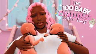 TWINS AGAIN😭amp Fight 🥊✨ The 100 Baby Challenge with INFANTS👶🏾🍼 The Sims 4 9 [upl. by Adina37]