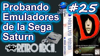 Probando Emuladores de la Sega Saturn 25 Retroarch  Yabause  YabaSanshiro 2024 [upl. by Neetsirhc764]