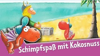 Schimpfen wie der kleine Drache Kokosnuss  lustige Schimpfworte für Kinder – TRex [upl. by Icyak751]