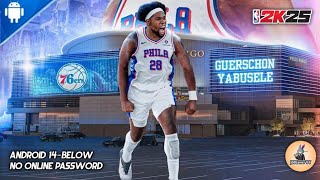 NBA 2K20  2K242K25 Updated Roster  New SignTrade As of Now  Gameplay  GUERSCHON YABUSELE 76ERS [upl. by Ilyak]