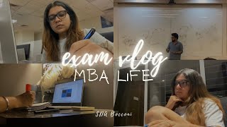 MBA Exam Life Vlog  SDA Bocconi [upl. by Eded684]