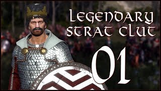 SPIRIT OF THE OLD NORTH  Strat Clut Legendary  Total War Saga Thrones of Britannia  Ep01 [upl. by Feledy771]