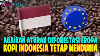 Indonesia Masih Punya Senjata Lawan Aturan Eropa Kopi Hasilkan Nilai Ekspor Tinggi [upl. by Enyal32]