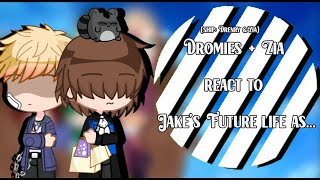 Dromies  Zia react to Jake as Poe  Remake  GCRV  Rushed  ft Drenrys son [upl. by Kimball571]