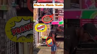 Electric Prank With Mobile  Electric Shock Prank  Funny Prank [upl. by Sandler]