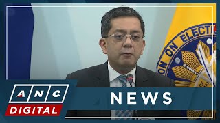 COMELEC Smartmatic may still participate in bidding for 2025 machines  ANC [upl. by Ophelia]