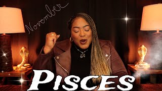 PISCES – A Message Meant to Reach You Right Now  NOVEMBER 2023  Psychic Tarot Reading [upl. by Banebrudge287]