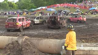 Red Cedar Jubilee 2023 Gut n Go Demolition Derby 6242023 WilliamstonMichigan [upl. by Aiuhsoj]