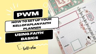 How to Set Up Your Kellofaplan Faith Planner [upl. by Attenrad]