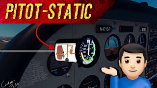 What Is Pitot Static System 🤔 How It Works  BASE 8 [upl. by Yasibit]