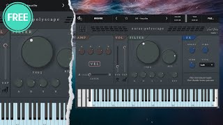 New Free VST Instrument AURASPOLYSCAPE Decent Sampler [upl. by Nitsirt629]