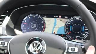 VW Passat B8 20 TSI DSG 220 PS acceleration 0100kmh [upl. by Tapes]