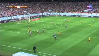 Atletico Madrid vs Barcelona 19082013  1er Tiempo [upl. by Frasier320]