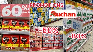 AUCHAN PROMOTION  80 60 50  13022024 auchan auchanfrance promo alimentation promotion [upl. by Nnaira]