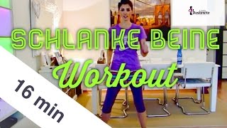 ABNEHMEN  SCHLANKE BEINE WORKOUT [upl. by Okeim]