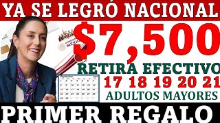 MALAS NOTCIAS AVISO URGENTE ADULTOS MAYORES 📢 REGALO DE CLAUDIA ¡PAGOS BIENESTAR 32 ESTADOS27LETRAS [upl. by Sil]