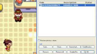 Pokemon rubi cheats carameloraro [upl. by Ahsirat]