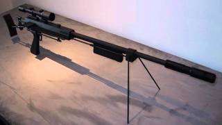 Best Modern Silenced Sniper Rifle Sound Effect Single Shot [upl. by Mirabel]