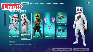 🔴 MARSHMELLO IS BACK FORTNITE ITEM SHOP LIVE Today Fortnite Chapter 5 [upl. by Enaillil792]