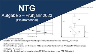 40 NTG Industriemeister IHK Aufgabe 5 Frühjahr 2023 [upl. by Setsero]