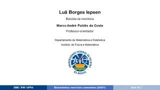 Exercício comentado 121 Teste de hipóteses para a diferença entre duas médias [upl. by Eimile]