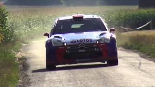 Test Deutschland Rally DS3 RRC Robert Kubica [upl. by Enuahs892]