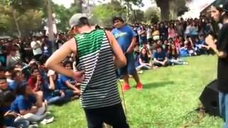 MORDEKAI KLIBRE vs GASPER FOX  Batallas PUCP 2014 FREESTYLE PERUANO [upl. by Schwerin]