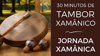 30 Minutos de Tambor Xamânico para Jornadas [upl. by Yremrej]