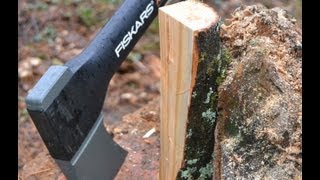 Fiskars Axe X15  Review [upl. by Azyl]