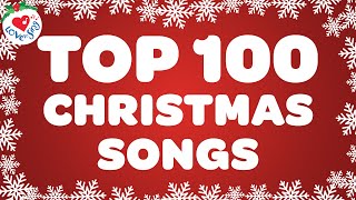 Top 100 Christmas Songs and Carols 🎅 Merry Christmas Music 2023 🎄 [upl. by Grissom]