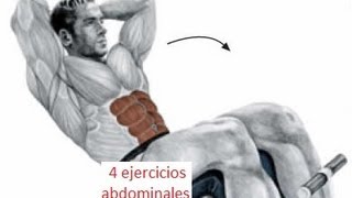 Abdominales en 8 Minutos 4 Ejercicios Para El Abdomen Entrenamiento [upl. by Darra635]