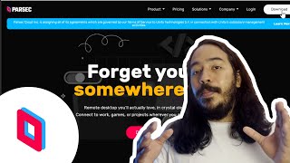Tutorial de Parsec Juega con tu PC a distancia [upl. by Nuahsyd]