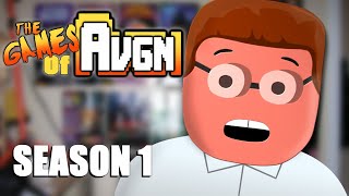 ASMR  GAMES OF AVGN SEASON 1 COMPILATION  Over 5 Hours [upl. by Araccat383]