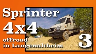 Sprinter 4x4 offroad in Langenaltheim  Part 3 [upl. by Dressler]