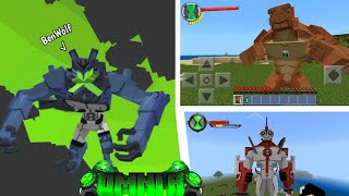 The New Update Ben 10 Addon New Aliens is Cool  Omni R v02 AddonMods For MCPE 12080 [upl. by Corneille]