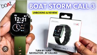 Unboxing Boat Strom Call 3 Smart Watch  Must See [upl. by Ivar]