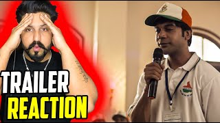 SRIKANTH Official Trailer RAJKUMMAR RAO  JYOTIKA ALAYA  TUSHAR HIRANANDANI I REACTION [upl. by Harvard809]