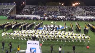 Commack HS Marching Band amp Kickline at Hofstra Univ 2013 [upl. by Lennej]