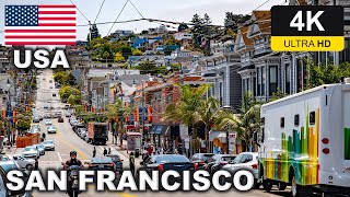 【4K】SAN FRANCISCO Walking Tour  🇺🇸 USA [upl. by Wivinah602]