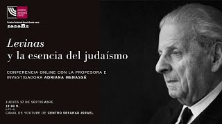 Levinas y la esencia del judaísmo [upl. by Thun]