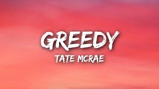 Tate McRae  greedy Lyrics [upl. by Suinuj]