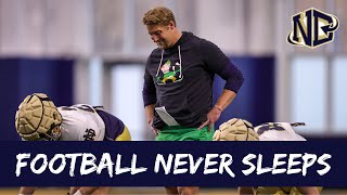 Football Never Sleeps What we learned from Mike Denbrock Max Bullough interviews [upl. by Adnohrahs]