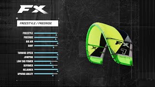 2016 Cabrinha FX Kite Product Video [upl. by Gnod]