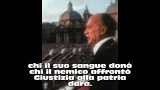 Canto degli italiani  LaDestra  Inno MSI [upl. by Lleda]