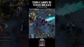 THIS CARRY IS TOOO BIGGG dota2 [upl. by Arev]