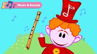 Learn Musical Instruments for Kids with The Notekins  Early Learning Videos with Music for Babies [upl. by Angie]